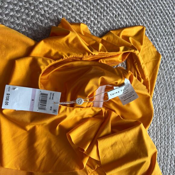 Trina Turk One Piece Swimsuit Sz 6 - Picture 2 of 4